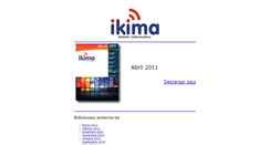 Desktop Screenshot of ikima.cimav.edu.mx